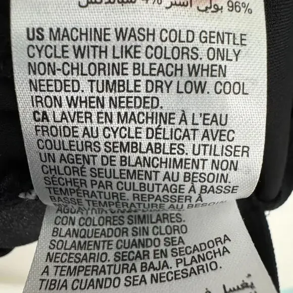 Alfani Women’s Size Medium Black Collared V Neck Tunic Top with Pockets NWT - Picture 6 of 8